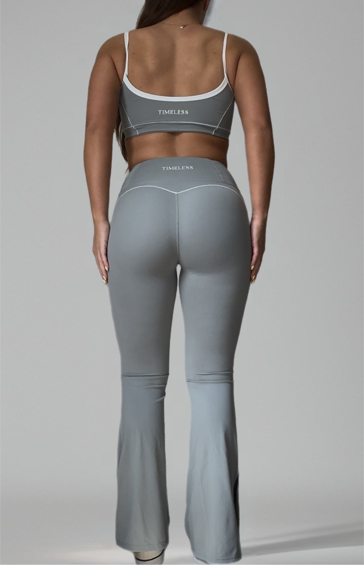Empower Contrast Split Hem Leggings