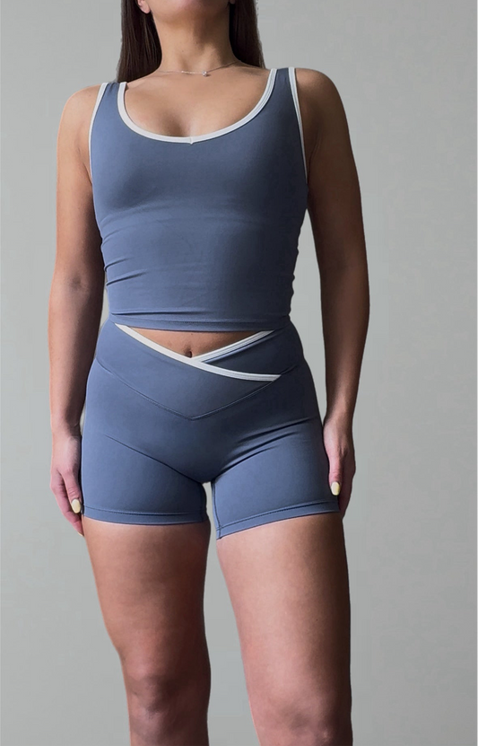 Elegance Contrast Vest