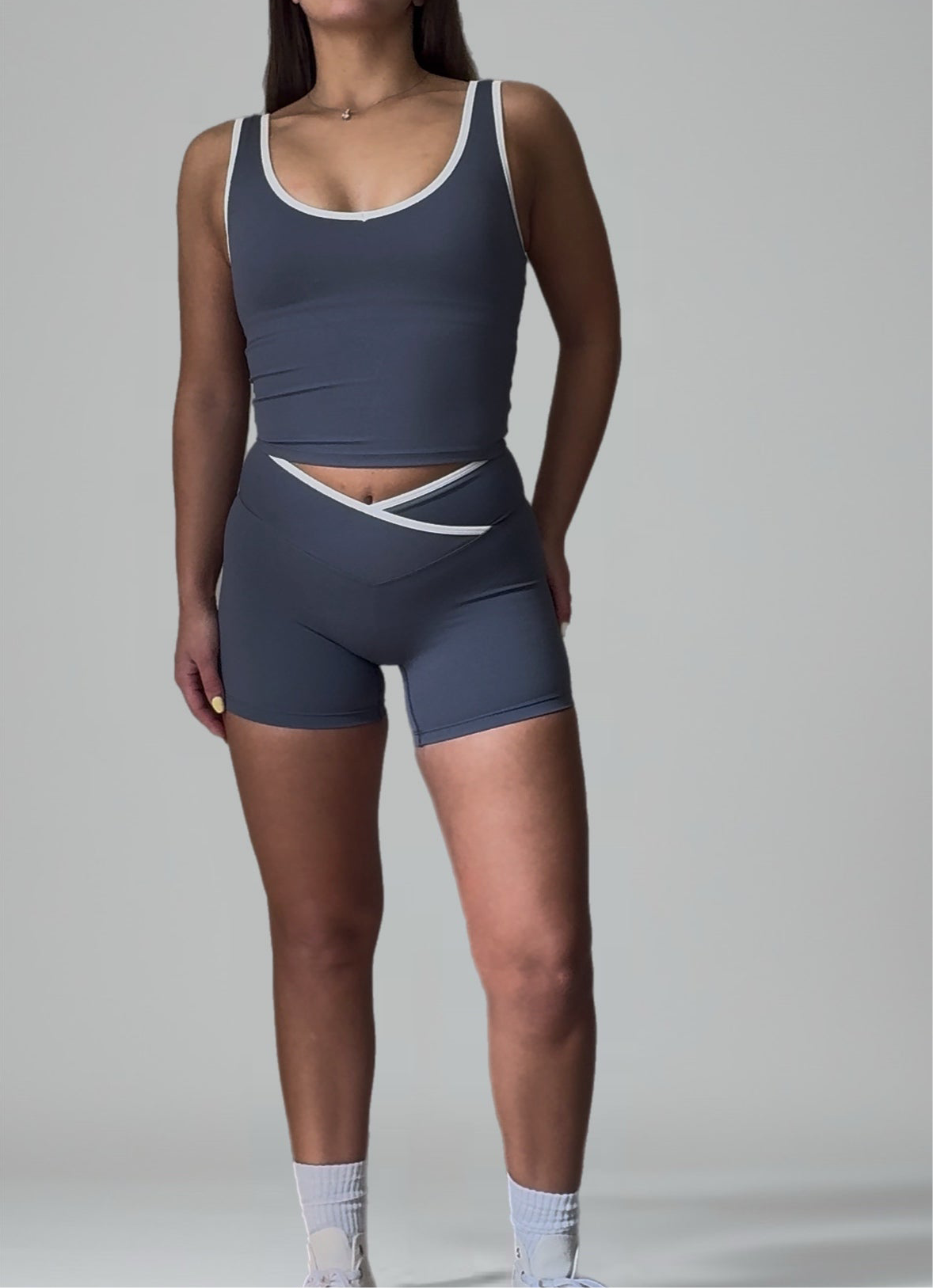 Elegance Contrast Shorts